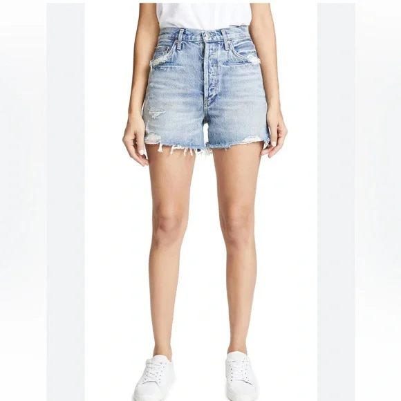 AGOLDE Dee Shorts - Picture 3 of 9